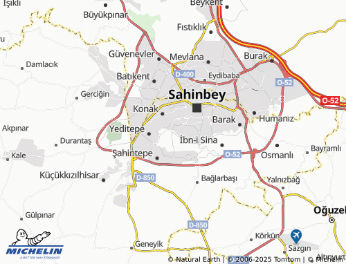 MICHELIN Ertuğrulgazi map - ViaMichelin