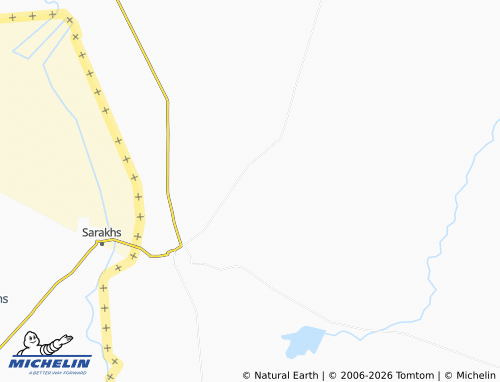 MICHELIN Kichiaga Vtoraya map - ViaMichelin