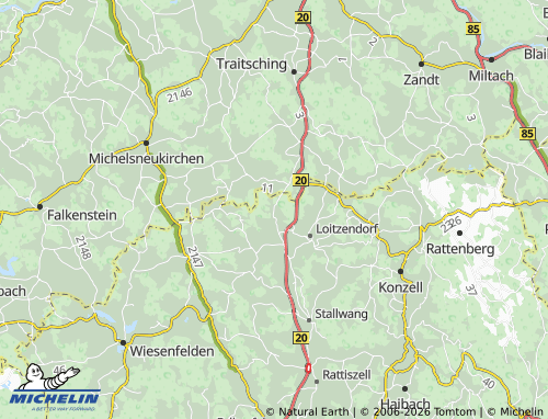 Mapa MICHELIN Höhenstadl - ViaMichelin
