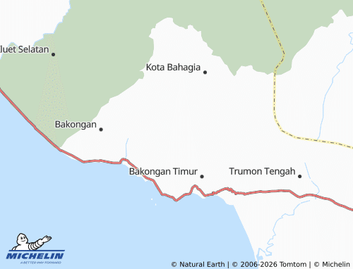 Mappa MICHELIN Ujung Tanoh - ViaMichelin