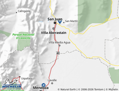 Mappa MICHELIN Sarmiento - ViaMichelin