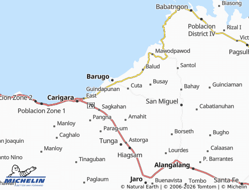 Mappa MICHELIN Tutug-an - ViaMichelin
