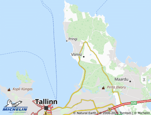 MICHELIN Miiduranna map - ViaMichelin