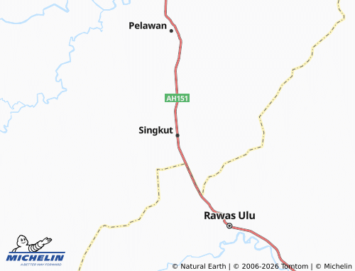 Mappa MICHELIN Singkut - ViaMichelin