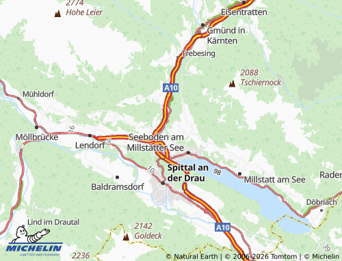 MICHELIN Pirk map - ViaMichelin