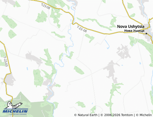 MICHELIN Otrokiv map - ViaMichelin