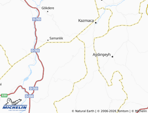 MICHELIN Keçili map - ViaMichelin