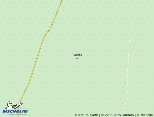 Carte MICHELIN Tanda - ViaMichelin
