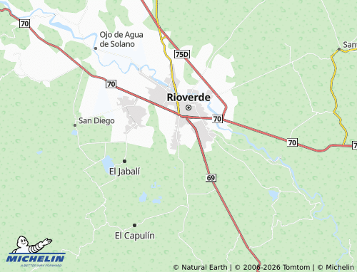 Mapa MICHELIN La Cantera - ViaMichelin