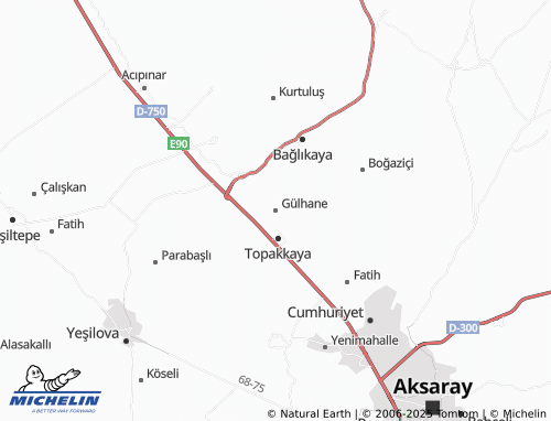 MICHELIN-Landkarte Gülhane - ViaMichelin