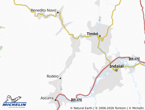 MICHELIN Rodeio 32 map - ViaMichelin