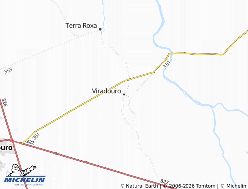Mappa MICHELIN Viradouro - ViaMichelin