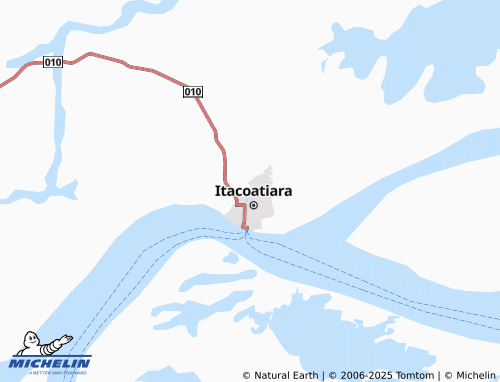 MICHELIN Mutirão map - ViaMichelin