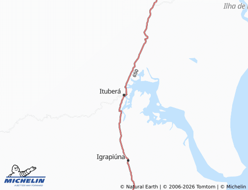 Carte MICHELIN Ituberá - ViaMichelin
