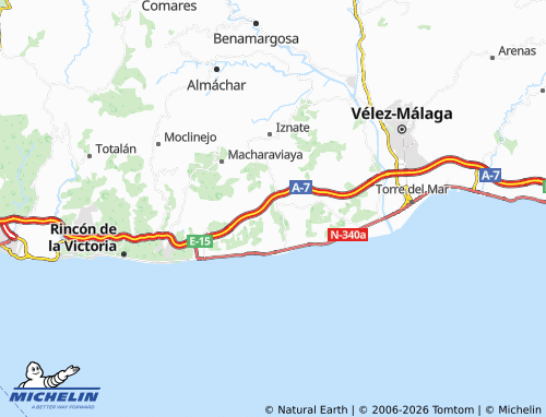 MICHELIN Las Puertas map - ViaMichelin