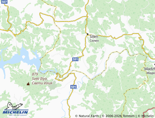 Mappa MICHELIN Pchelari - ViaMichelin