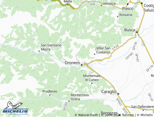 Mapa MICHELIN Roccabruna - ViaMichelin