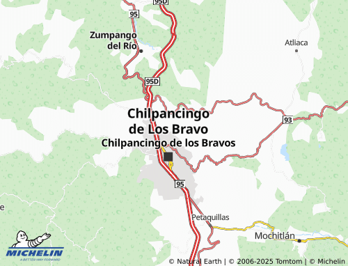 MICHELIN Jardines del Oriente map - ViaMichelin