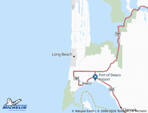 Mapa MICHELIN Long Beach - ViaMichelin