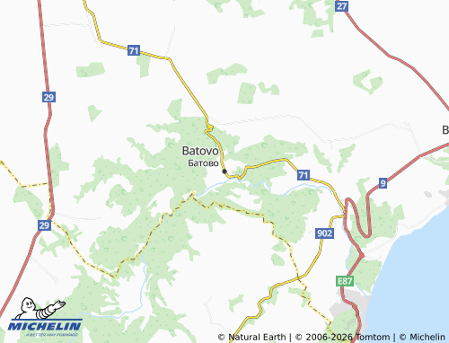 Mappa MICHELIN Batovo - ViaMichelin