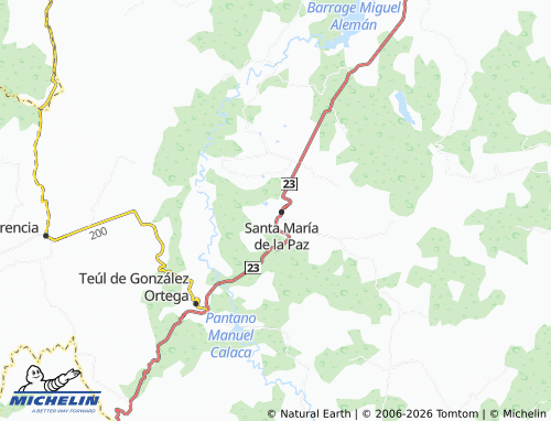 Mappa MICHELIN El Rosario - ViaMichelin