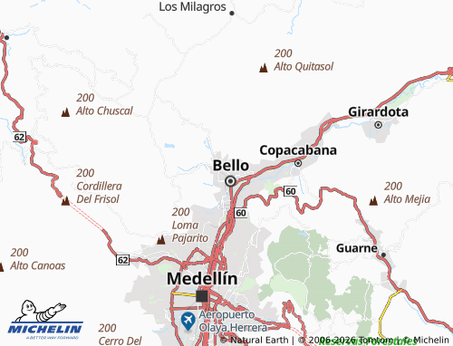 MICHELIN La Mesa map - ViaMichelin