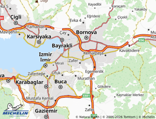 MICHELIN Koşukavak map - ViaMichelin