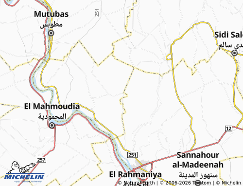 Mapa MICHELIN Abu Daraz - ViaMichelin