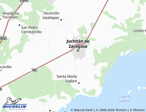 Mapa MICHELIN Santana Orozco López - ViaMichelin