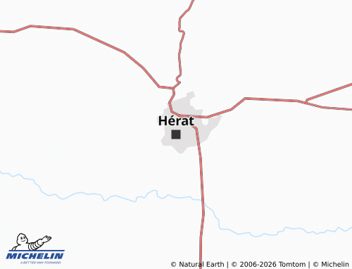 Carte MICHELIN Hérat - ViaMichelin