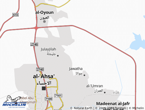 MICHELIN Al Safa 3rd map - ViaMichelin