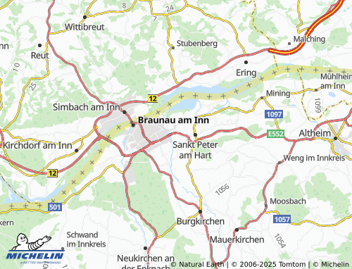 MICHELIN Jahrsdorf map - ViaMichelin