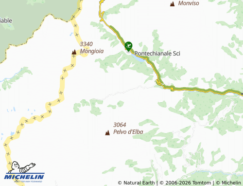 Mapa MICHELIN Bellino - ViaMichelin