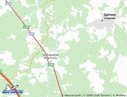 Carte MICHELIN Laden'kovo - ViaMichelin