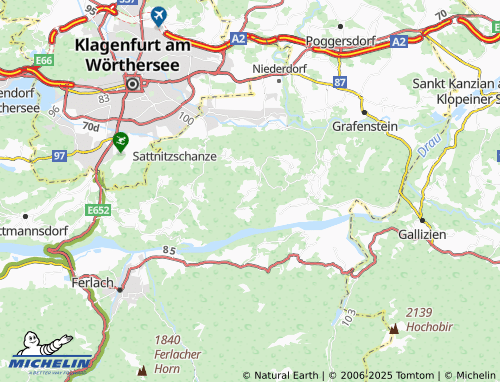 MICHELIN Schwarz map - ViaMichelin