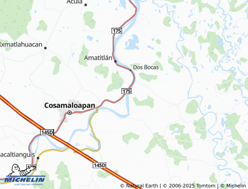 MICHELIN-Landkarte Venustiano Carranza - ViaMichelin