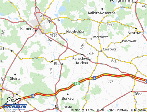 Mapa MICHELIN Jauer - ViaMichelin