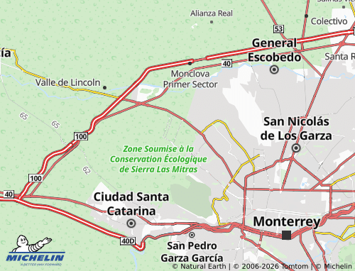 Mappa MICHELIN Puerta de Hierro Privada Aragón - ViaMichelin