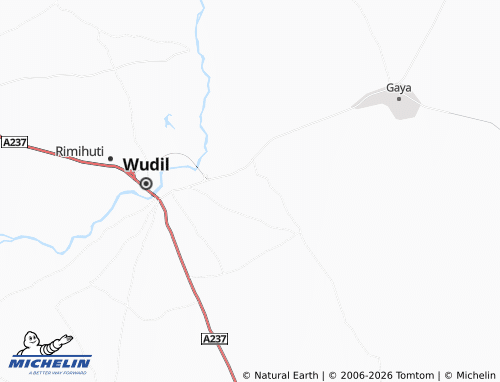 Carte MICHELIN Wudilawa - ViaMichelin