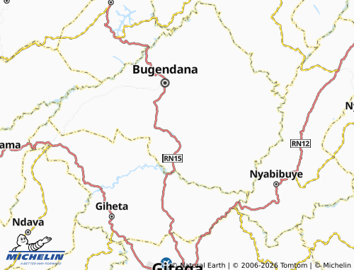 Mappa MICHELIN Kirimbi - ViaMichelin