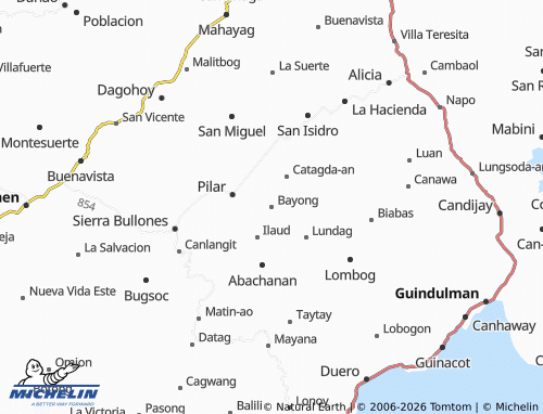MICHELIN Bayong map - ViaMichelin