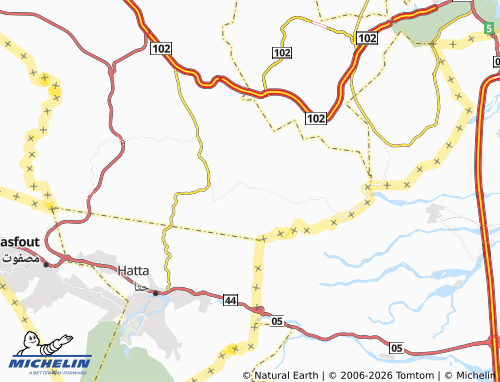 MICHELIN Al Barahaa map - ViaMichelin