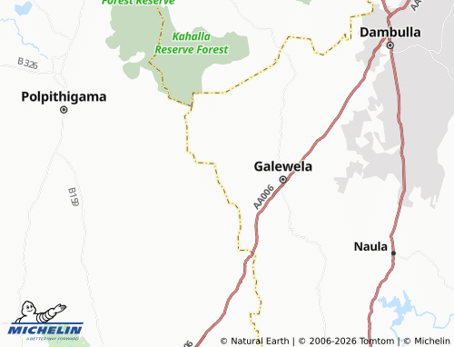 MICHELIN Hombawa map - ViaMichelin