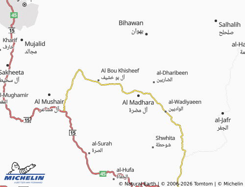 MICHELIN-Landkarte Al Abbas - ViaMichelin