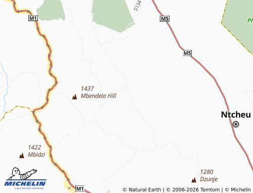 MICHELIN Mazonda map - ViaMichelin