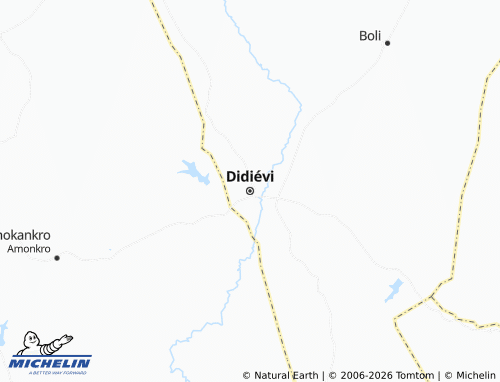 MICHELIN-Landkarte Didiévi - ViaMichelin
