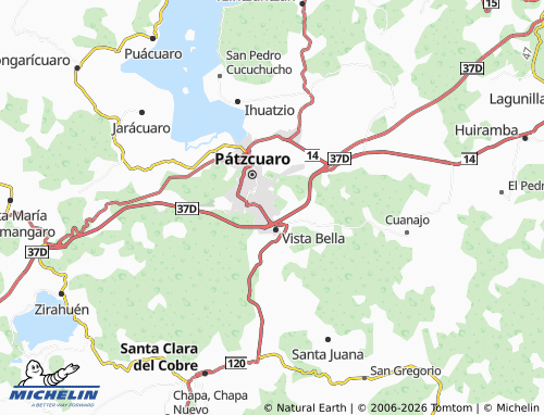 MICHELIN Los Cedros map - ViaMichelin