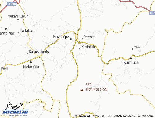 MICHELIN Bakioğlu map - ViaMichelin