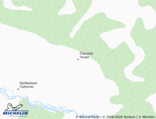 MICHELIN-Landkarte Chendek - ViaMichelin
