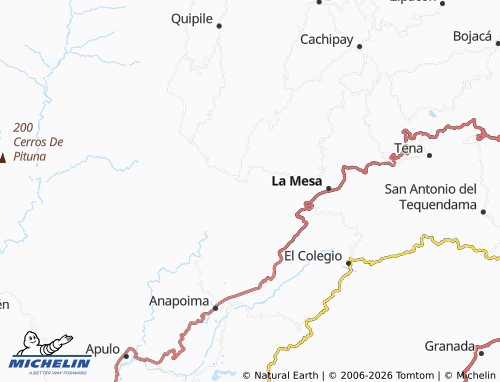 Carte MICHELIN San Martín - ViaMichelin
